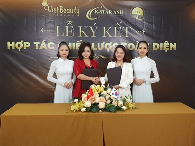 Ký kết hợp tác chiến lược Vietbeauty Academy và K - Star Anh